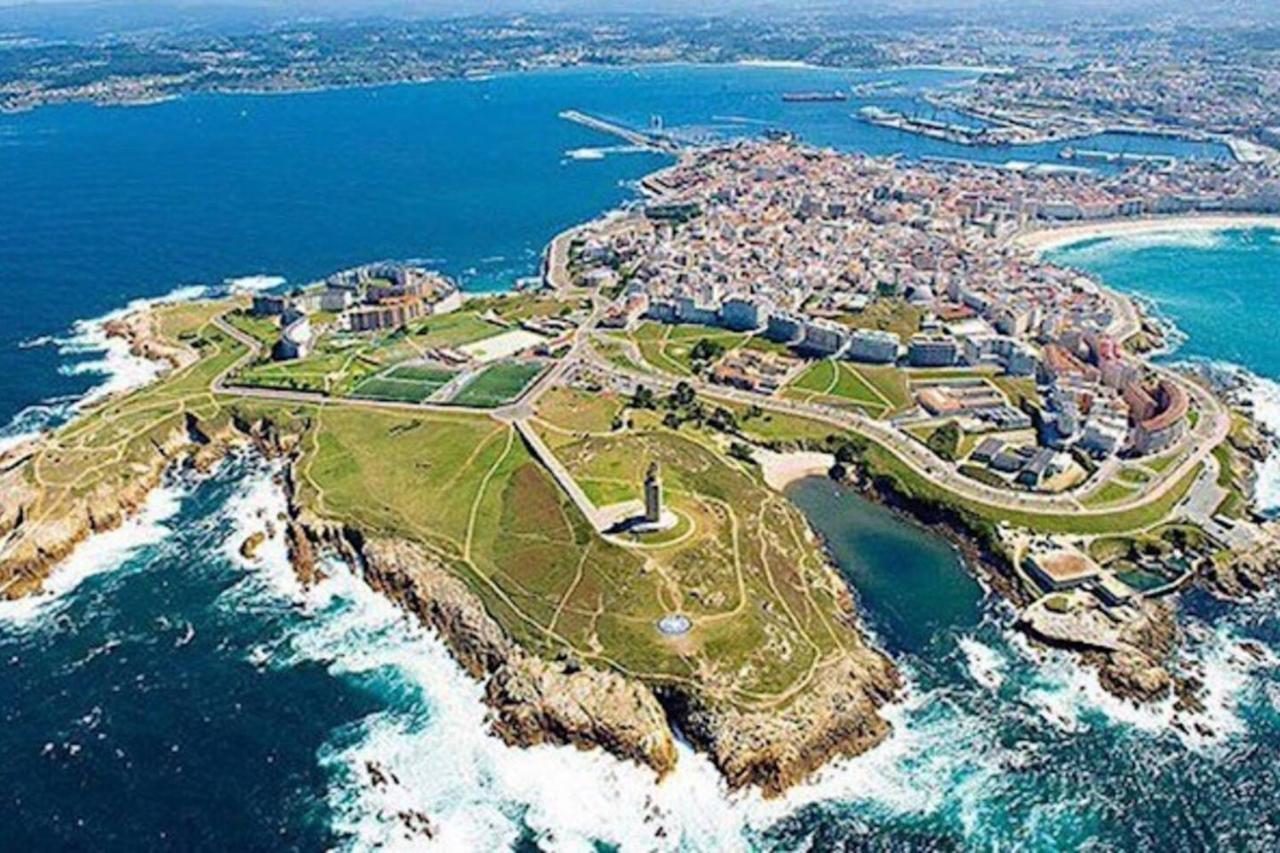 Apartamentos Alocea La Coruña Esterno foto
